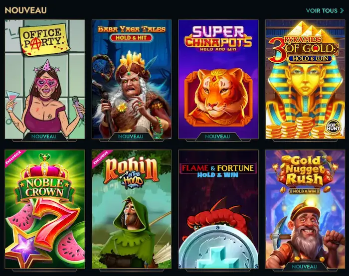 Dolli Casino France jeux
